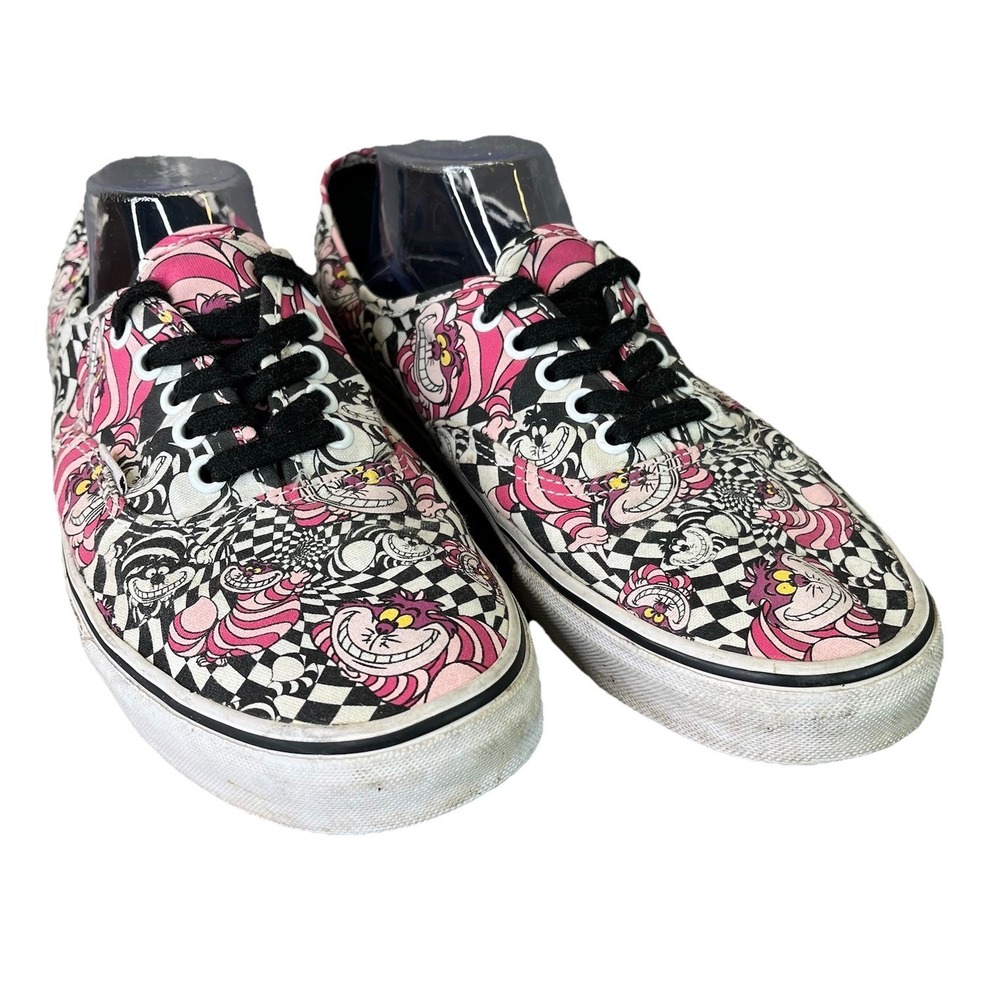 Vans x Disney Alice in Wonderland Cheshire Cat Shoes Sneakers Women 12/Men 10.5